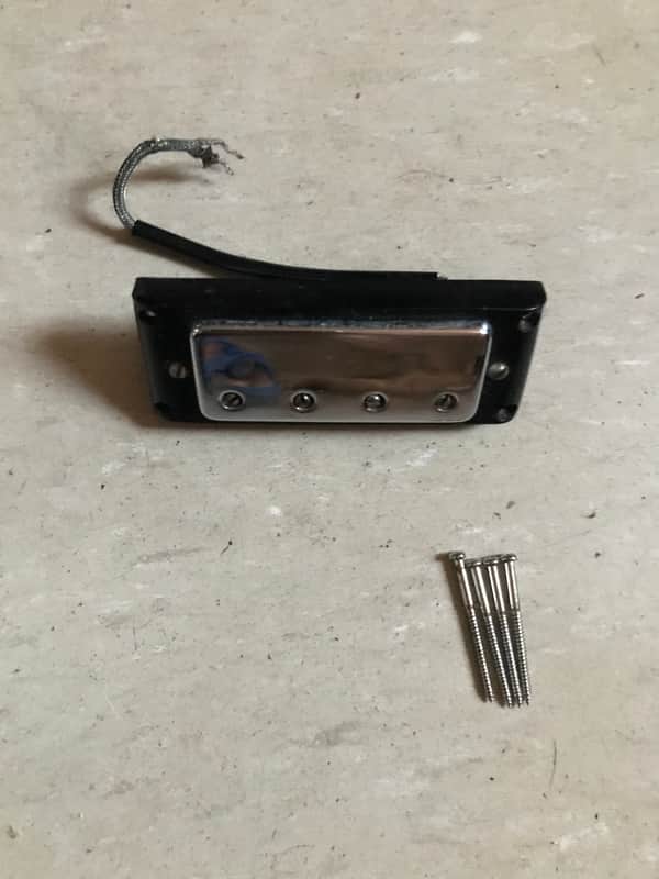 Gibson Eb-3 bridge pickup 1960s - Black/Chrome image 1