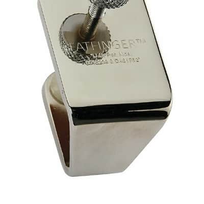 Genuine Fender FatFinger Sustain Enhancer Stainless Steel Guitar Headstock Clamp image 3