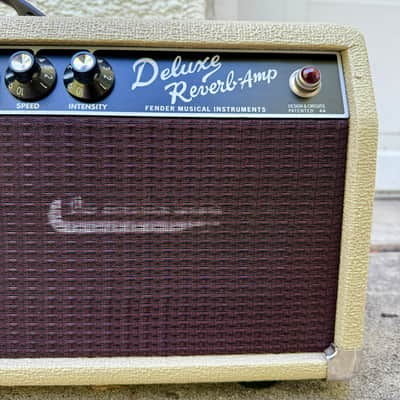 Fender Limited Edition '65 Reissue Deluxe Reverb Head - Blonde 2014–2016 - Blonde image 5