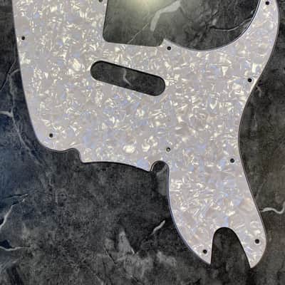 White Pearloid 4 Ply Pickguard for Squier '51 Vintage Modified 2013-2017 Made In USA by WD image 2