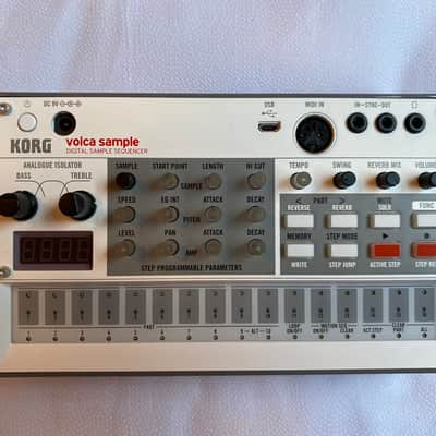 Korg Volca Sample 2 Digital Sample Sequencer 2020 - White image 2