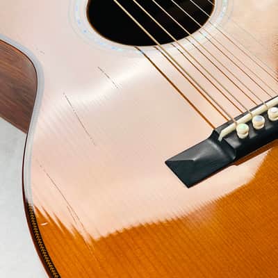 Martin Custom Shop 0-28 Carpathian Spruce & Amazon Rosewood 12-Fret 2010 - Natural image 9
