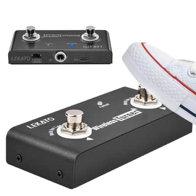 LEKATO Wireless Page Turner Pedal Bluetooth Foot Pedal for Tablets Phone (Android & IOS system above version 13.4 support) - External Pedal for LEKATO Loop Pedal Tuner Switching Control image 7
