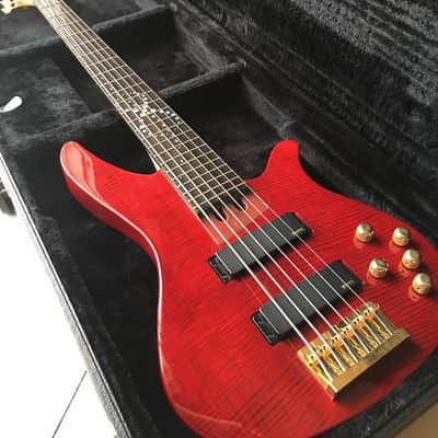 Yamaha RBX 6JM John Myung Signature 2012 Amber Red image 5