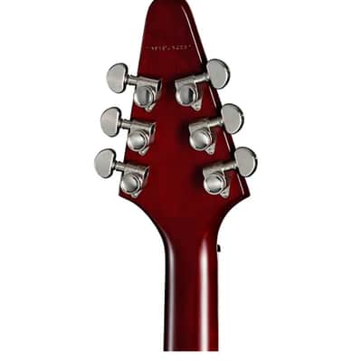 Epiphone  Flying V Prophecy Electric Guitar  New New - Aged Bengal Tiger Burst image 8