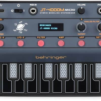Behringer JT-4000M Micro Hybrid Modeling Synthesizer (JT4000microd1) image 5
