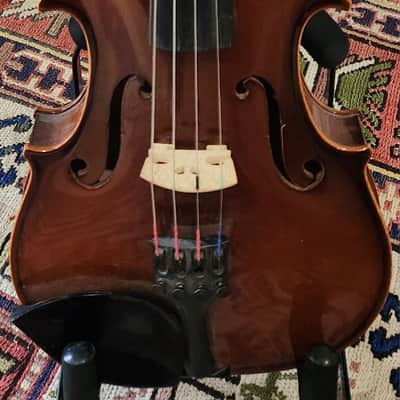 Kiso Suzuki No.101 Stradivarius Copy 3/4 Violin Nagoya Japan 1975 image 2
