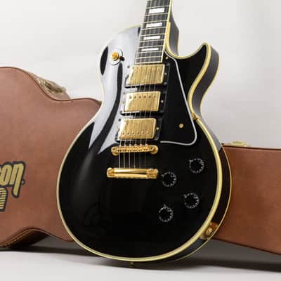 1989 Gibson Les Paul Custom 35th Anniversary, Black image 2