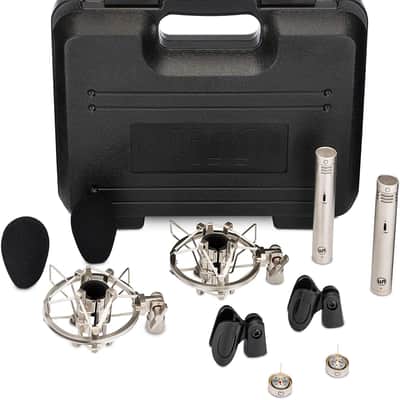 Warm Audio WA-84 Premium Stereo Package - Multi-pattern Small-diaphragm Condenser Microphone - Nickel image 4