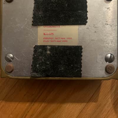 Klon Centaur Professional Overdrive (Horsie) 1994 - 2008 - Gold image 2