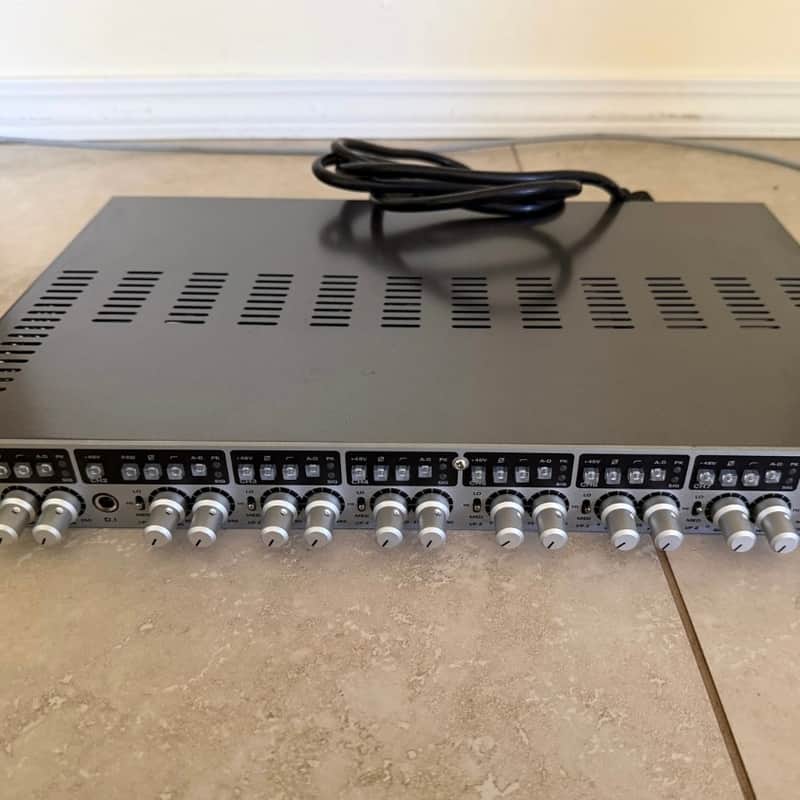 Audient ASP880 8-Channel Microphone Preamplifier and A/D Converter 2010s - Silver image 1
