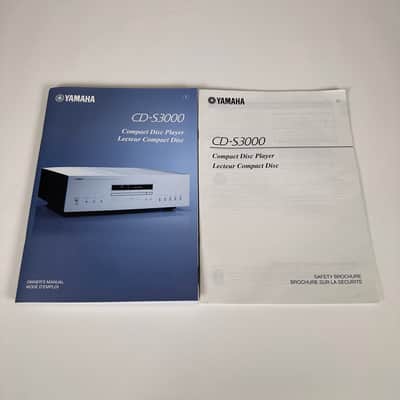 Yamaha CD-S3000 Natural Sound Compact Disc Player image 12