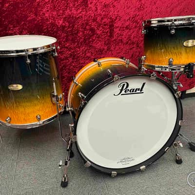Pearl Masterworks Heritage Artisan Custom 4pc 22/13/16 Kit + 14 snare 2026 - Dusk Sunset Fade Gloss image 6