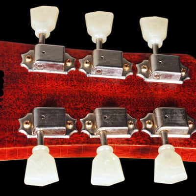 2014 Gibson Les Paul 1959 Historic 59 Custom Shop R9 AGED w Factory Original Dimarzios ~ Sunburst image 9