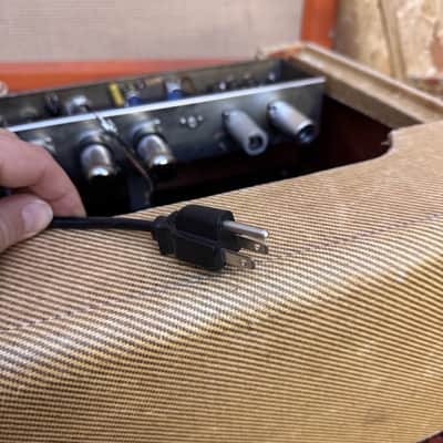 Vintage 1955 Fender Harvard 5F10 Tweed 1x10 USA Valve Amplifier Combo *1950s* image 24