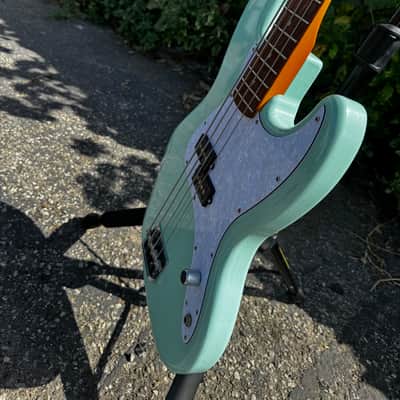 Custom Mark Hoppus Bass Body Allan Corona – Surf Green, Ash, Loaded with Seymour Duncan Pickups image 10
