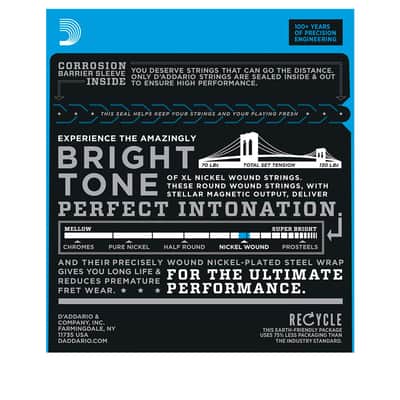 EXL110-7 Nickel Wound Regular Light 10-59 D'Addario image 2