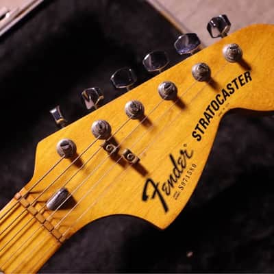 Fender Stratocaster Original 1979 Maui Blue Rare color image 4