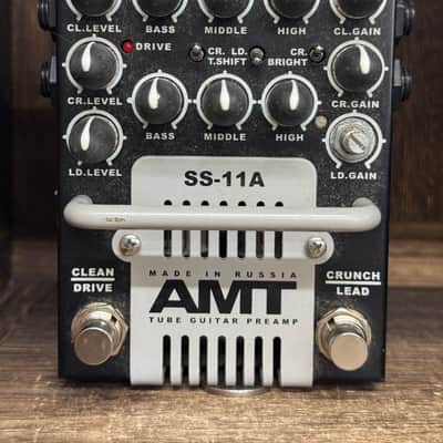 AMT Electronics SS-11A (Classic) Guitar Preamp 2010s - Black image 2