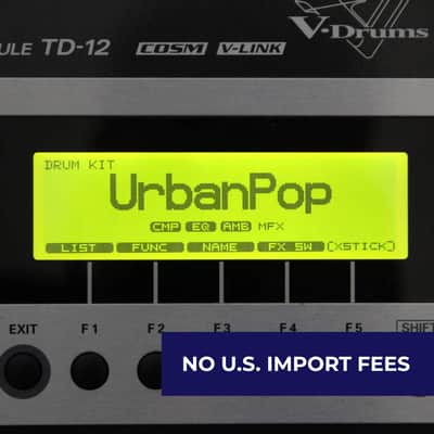 Roland TD-12 TD-20 TD-20X LCD Screen Replacement 3 Yr Warranty US Taxes Included