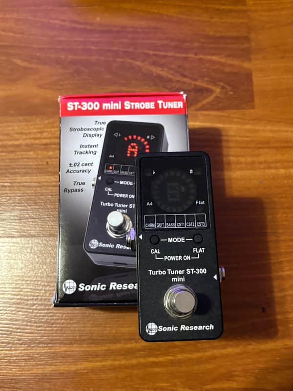 Sonic Research ST-300 Mini Strobe Turbo Tuner 2010s - Black image 1