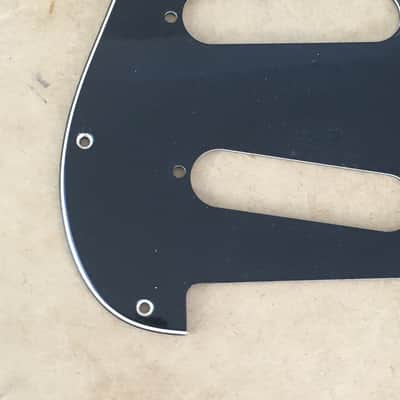 Vintage Fender 1970s Reissue Relic 3-Ply Aged Black Right Strat Fender Pickguard image 2