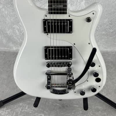 Epiphone Wilshire Custom Shop LTD guitar w/ Bigsby in white finish image 16