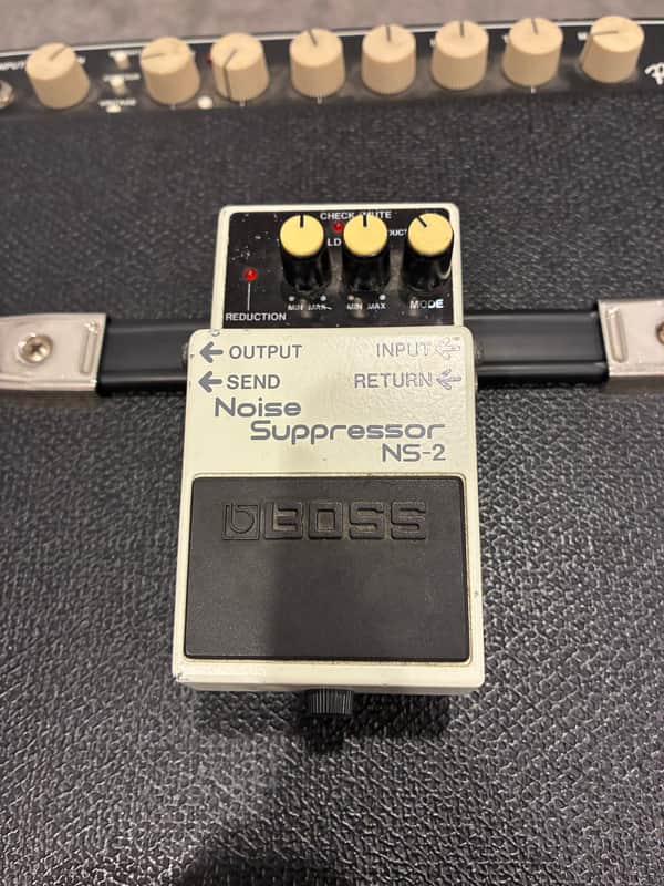 Boss NS-2 Noise Suppressor (Silver Label) 1989 - Present - White image 1