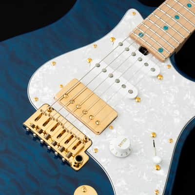 T's Guitars DST-Classic 24 w/Master Grade Quilt Maple -Trans Blue- #033059 2024 [Made in Japan] image 4