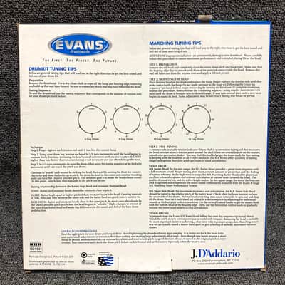 Evans 14" Rare MX Gold Standard Marching Snare Batter Head w/ Internal Ring SB14MXGS image 4