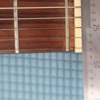 Vintage 1960s Teisco Guitar Tulip Model E-110 2 PU Clean Rare Sunburst image 12