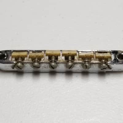 1965 Gibson ABR-1 Chrome Bridge - Foundry Mark - 100% Genuine Vintage - No Sags or Cracks! image 1