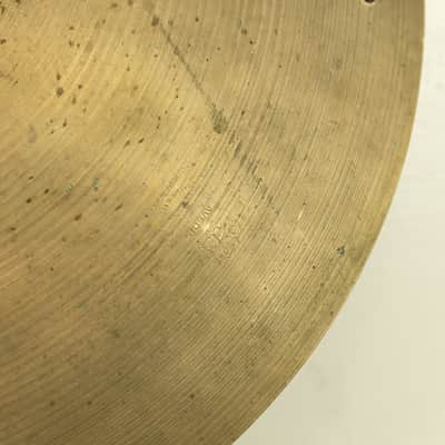 1960s Zildjian A 18" Sizzle Crash Cymbal 1457g image 6