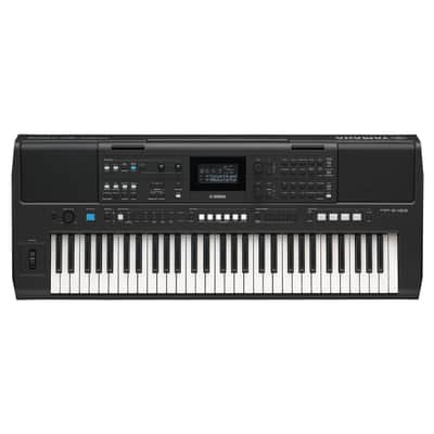 Yamaha PSRE483  61-key portable keyboard. Includes PA150 ps