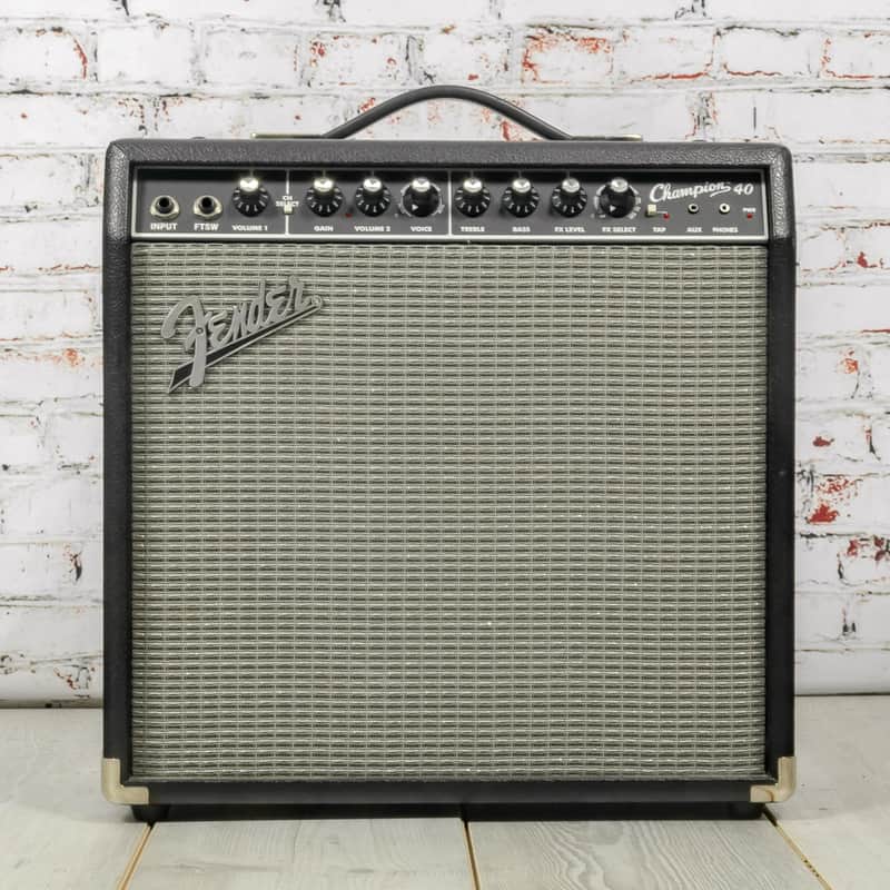 Fender - Champion 40 2-Channel 40-Watt 1x12" Guitar Combo Amp - USED image 1