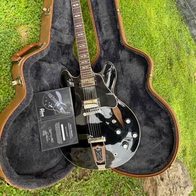 Gibson Memphis Trini Lopez signature ES-335 Limited edition 2015 - Ebony image 3