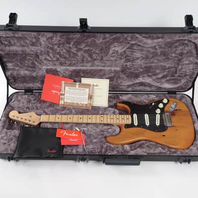 2017 Fender Limited Edition Exotic Collection Vintage ’59 Pine Stratocaster - 100 Year Old Pine Body - Original Case COA and Paperwork image 5