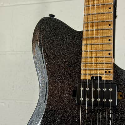 Balaguer USA Series Seraph Modern Electric Guitar w/ Case (524) - Gloss Metallic Black image 5