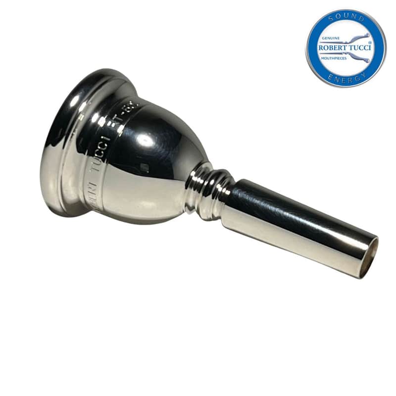 Robert Tucci RT-50L Middle Weight Tuba Mouthpiece-Silver image 1