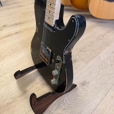 Matney Handmade Telecaster style 2025 - Heavy relic black image 9