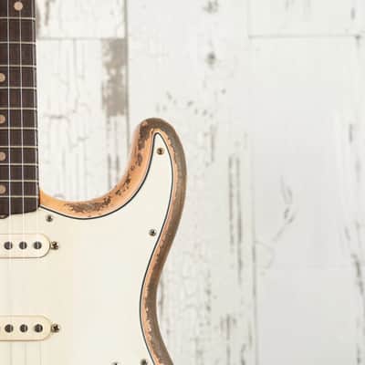 Fender Custom Shop Andy Hicks Master Built 1962 Roasted Stratocaster Ultimate Relic - Shell PInk image 10