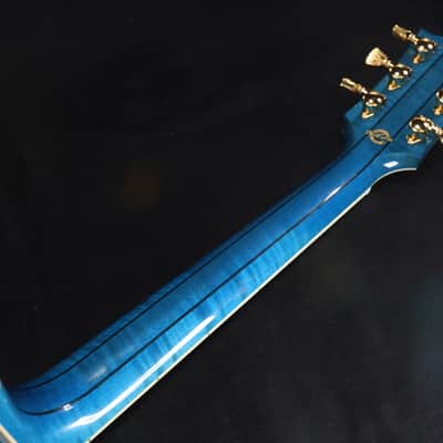 Gibson Custom Shop ONE OFF Dove's in Flight Natural Top Bluebonnet Back/Sides with Case - Bluebonnet 021 image 6