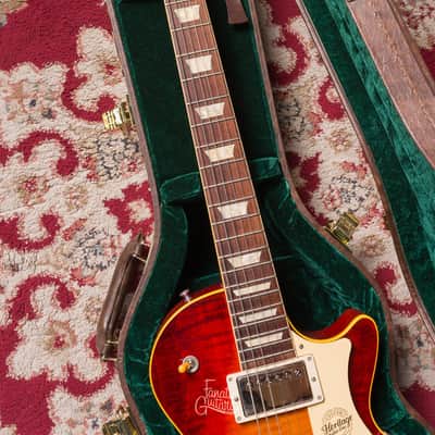 Heritage Custom Shop Core H-150 Dark Cherry Sunburst #HC1210644 Second Hand image 11