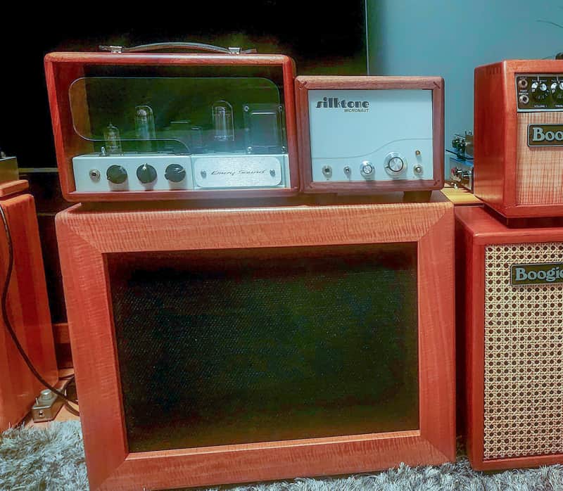One-of-a-Kind Custom Emery Sound 6/12W Tube Amplifier Head — "Super Prince" image 1