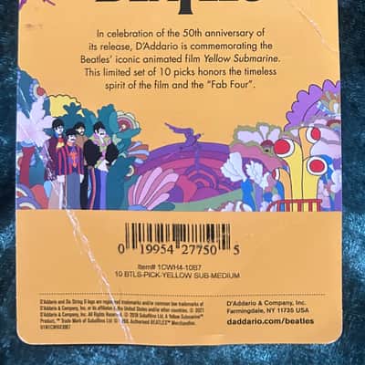 D'Addario Beatles Yellow Submarine Picks image 2