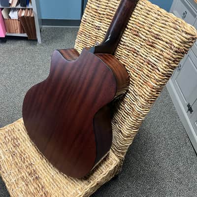 D'Angelico D'Angelico Premier Fulton LS 12-string Acoustic-electric Guitar - Mahogany Satin image 2