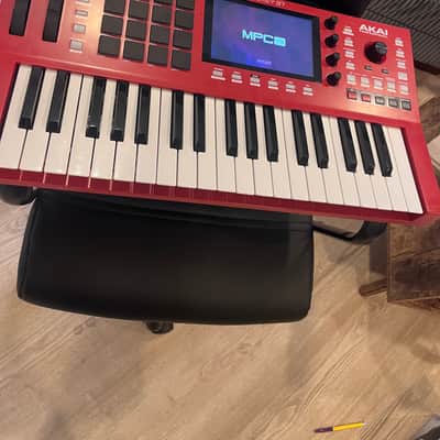 Akai MPC Key 37 Standalone Workstation Synthesizer 2024 - Present - Red image 2