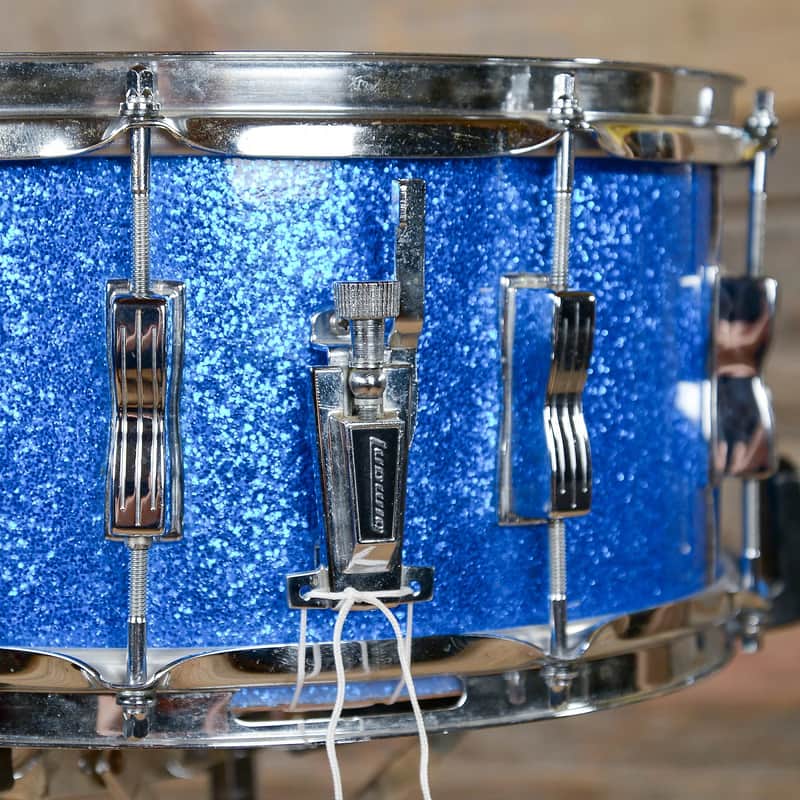 Ludwig No. 470 Auditorium Model 6.5x14" 8-Lug Snare Drum 1969 - 1976 image 3