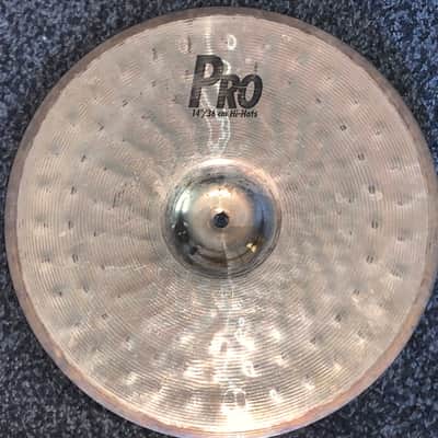 Sabian pro 14" inch Hi-Hat Cymbals (Pair) 2002 - 2018 - Brilliant image 7