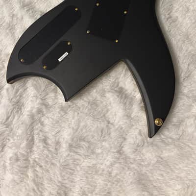 B.C. Rich Bich Pro X Matte Black and Gold image 4